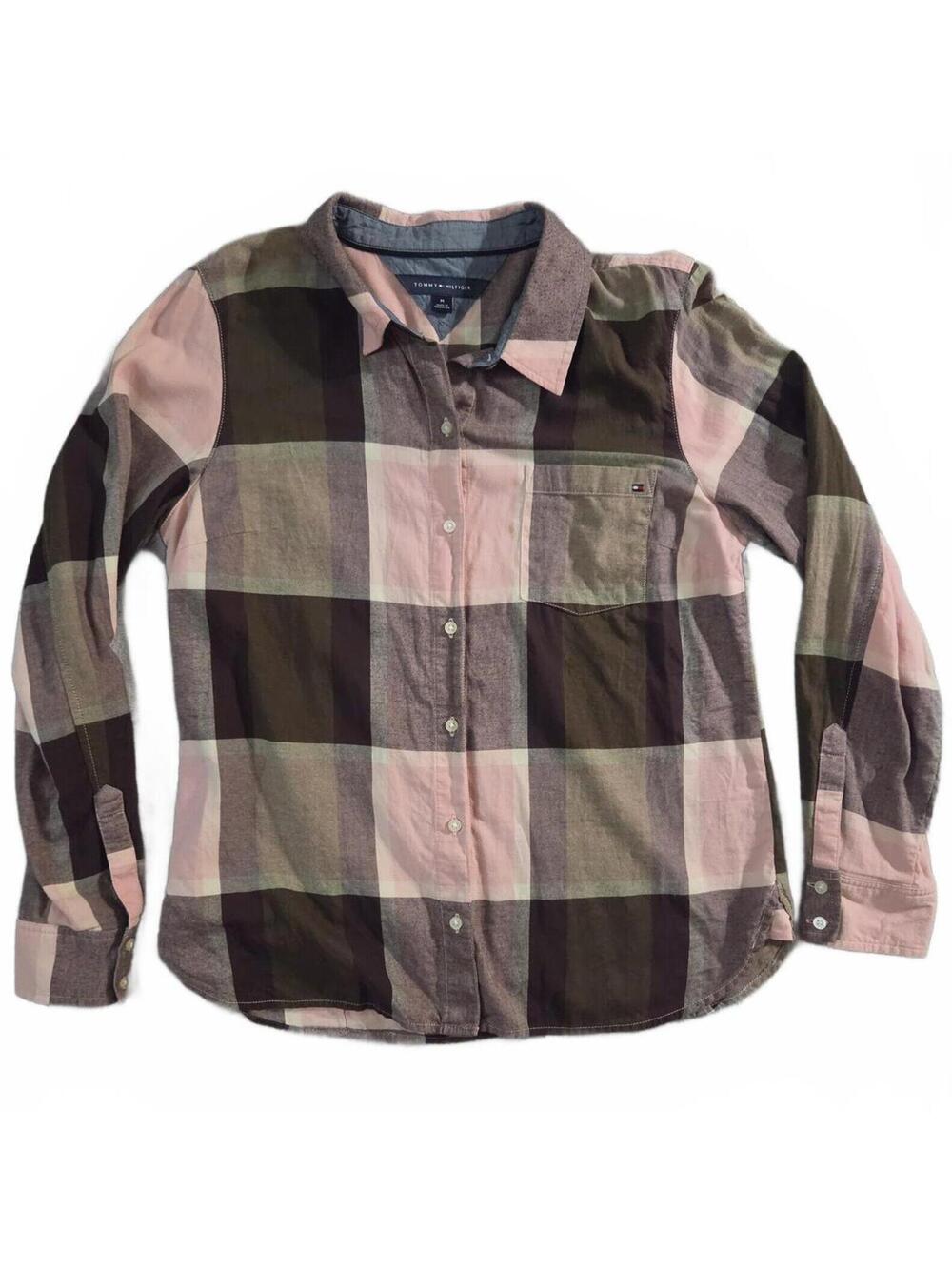 Tommy Hilfiger Medium Plaid Button-Up Shirt